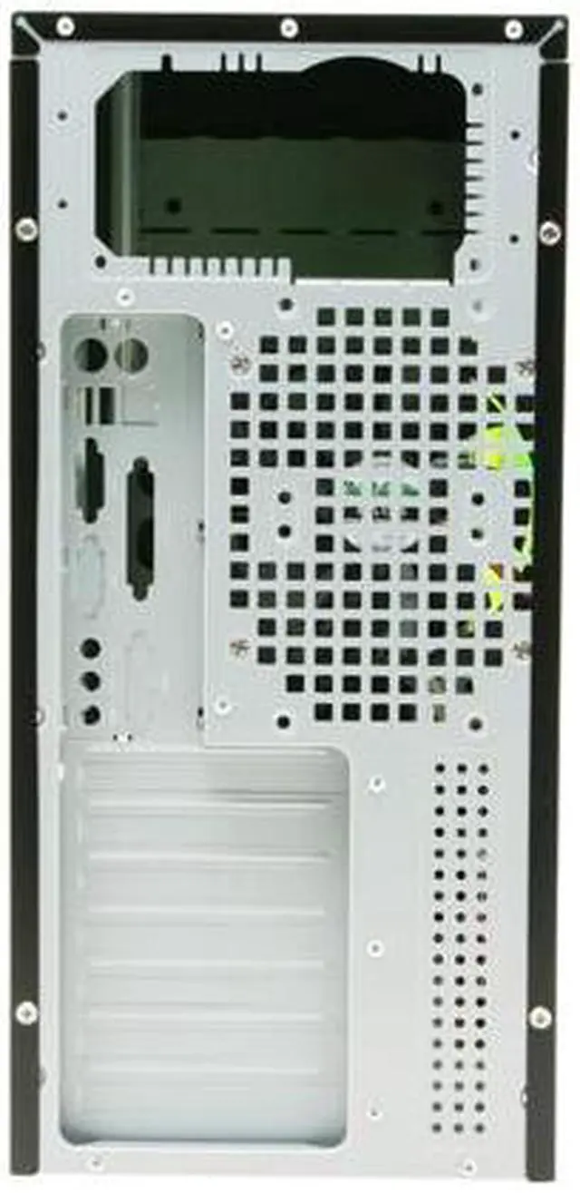 Alt view image 5 of 13 - XION Onyx XON-303 Black/Blue Steel ATX Mid Tower Computer Case