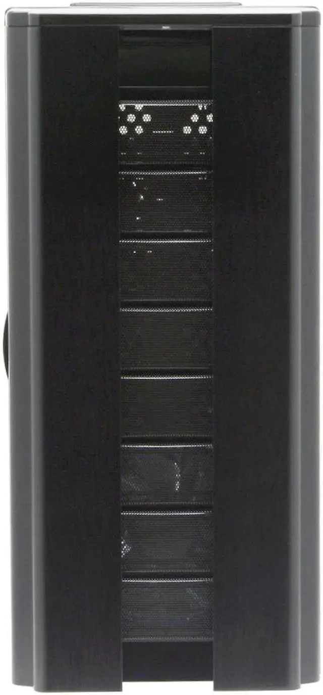Alt view image 6 of 19 - XION Stacker XON-791B Black Steel Chassis with Aluminum Front Door ATX Mid Tower Computer Case