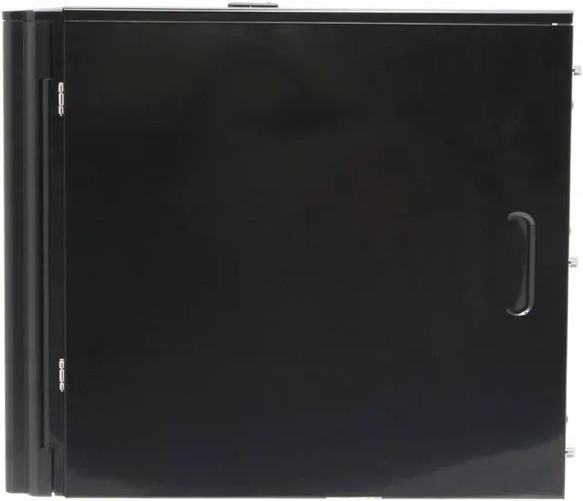 Alt view image 11 of 19 - XION Stacker XON-791B Black Steel Chassis with Aluminum Front Door ATX Mid Tower Computer Case
