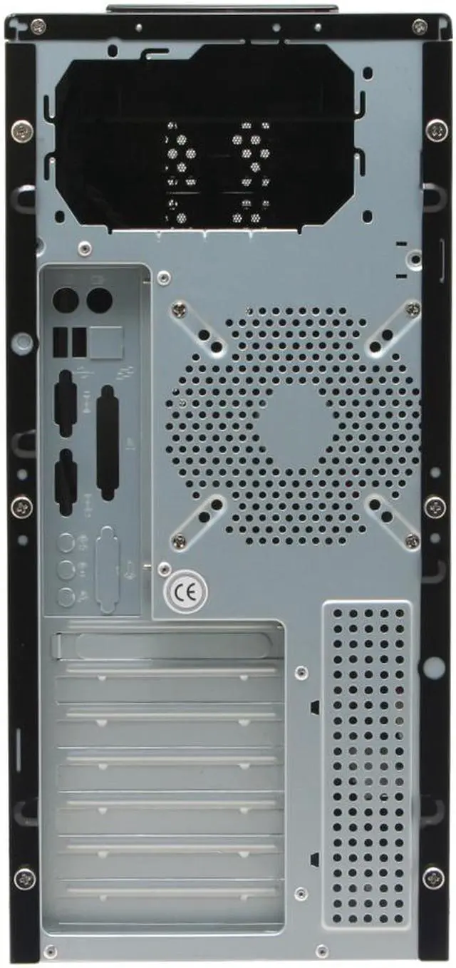Alt view image 16 of 19 - XION Stacker XON-791B Black Steel Chassis with Aluminum Front Door ATX Mid Tower Computer Case