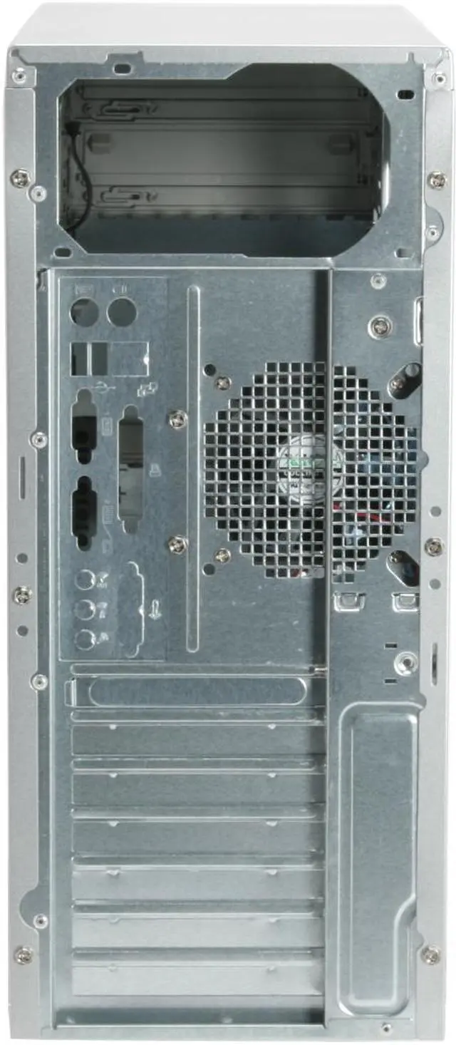 Alt view image 8 of 16 - XION Dazl XON-502 Silver with Blue LED Light Steel ATX Mid Tower Computer Case