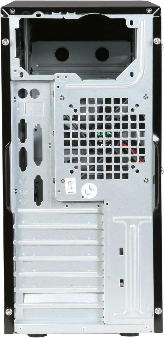 Alt view image 12 of 13 - XION AXP 100 Gaming Series AXP100-001BK Black Steel ATX Mid Tower Computer Case