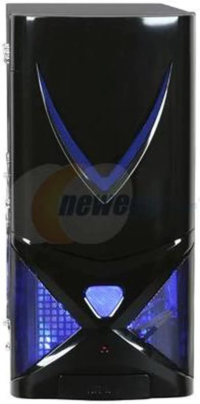 Alt view image 2 of 13 - XION AXP 100 Gaming Series AXP100-001BK Black Steel ATX Mid Tower Computer Case