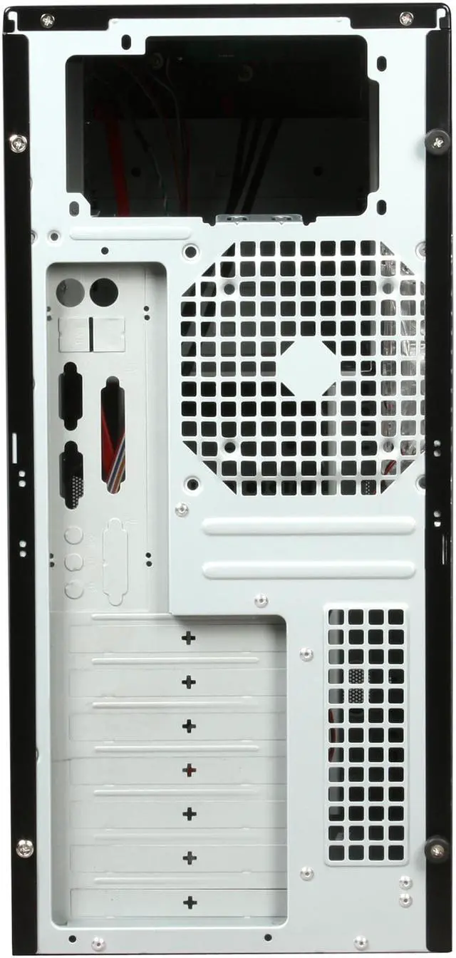 Alt view image 9 of 10 - XION Gaming Series Armor X AXP-ARM001-BL Black with Blue LED Light Steel ATX Mid Tower Computer Case