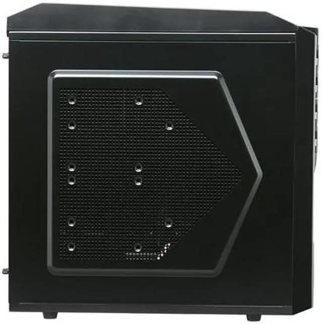 Alt view image 4 of 9 - XION Predator Gaming Series AXP 970-001BK Mid Tower PC Case w/ Hot-Swap Enabled Front Loading Trays for SATA HDD