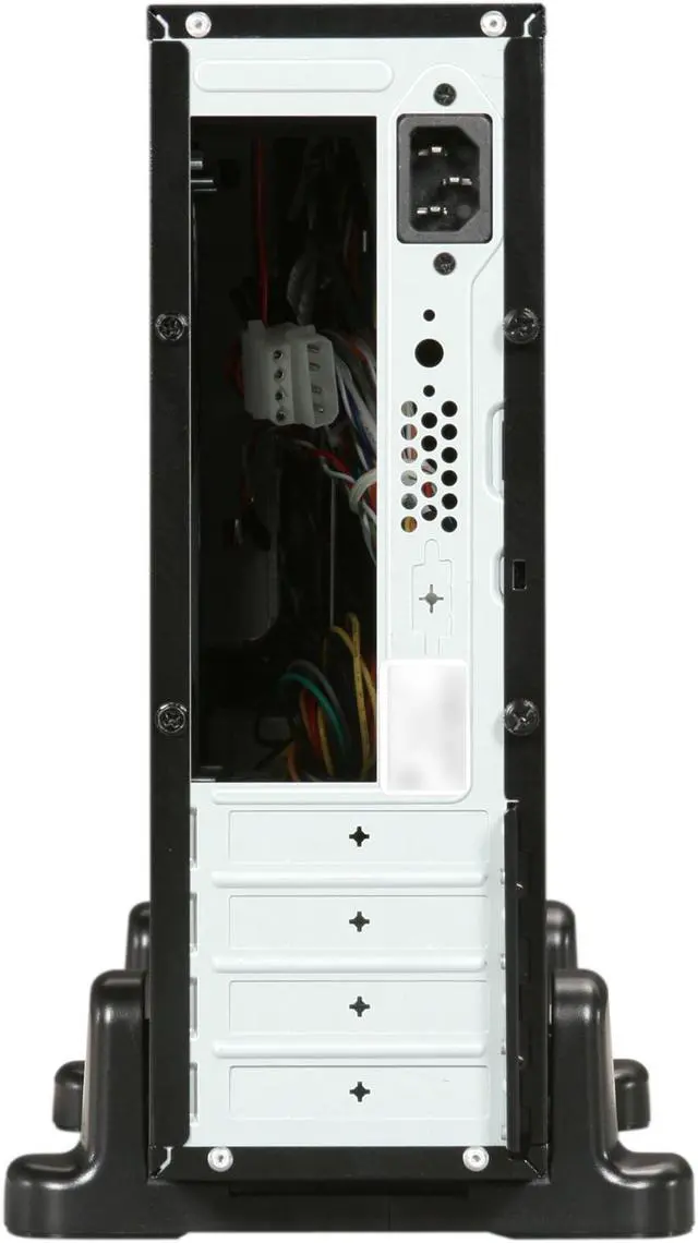 Alt view image 8 of 8 - XION HTPC Series XON-810PCB-RD icro ATX / Mini ITX Slim Desktop Micro ATX Media Center / HTPC Case w/ 450W Power Supply