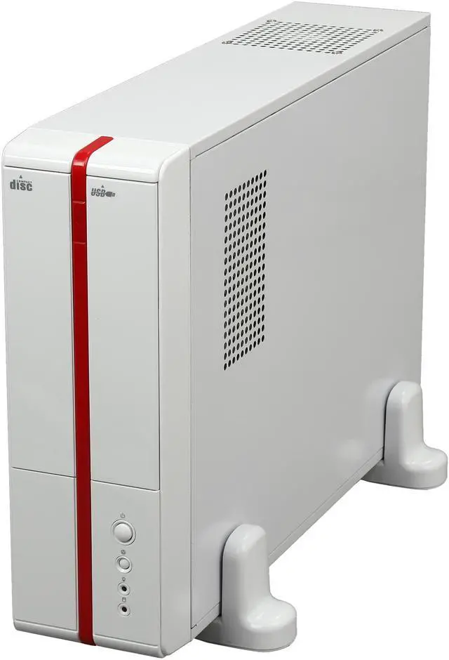 Alt view image 3 of 7 - XION XON-910PCB-WT White Steel, Shiny Front Panel design Micro ATX Mid Tower Computer Case 450W Power Supply