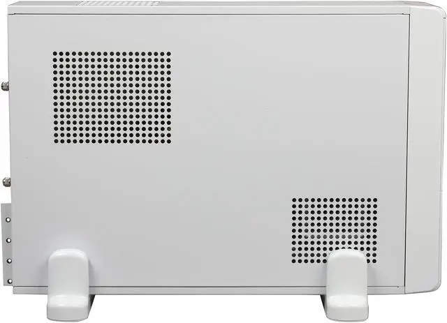 Alt view image 4 of 7 - XION XON-910PCB-WT White Steel, Shiny Front Panel design Micro ATX Mid Tower Computer Case 450W Power Supply