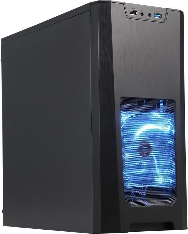 XION Gaming Series XON-310_BK Black with Blue LED Light XION Gaming Series XON-310_BK Black with Blue LED Light