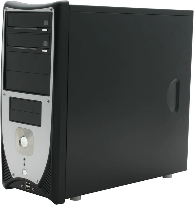 Computer Atrix ATRIX CSCI-L8013-C43 Black/ Silver 4 In1 Combo Computer Case - Newegg.com