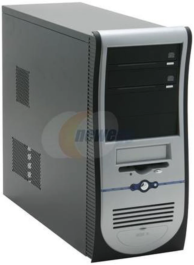 Computer Atrix ATRIX CSCI-L8007-C43 Black/Silver Computer Case - Newegg.com