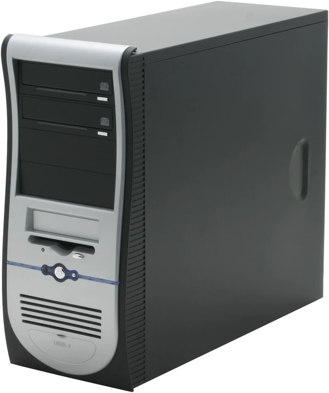 Computer Atrix ATRIX CSCI-L8007-C43 Black/Silver Computer Case - Newegg.com
