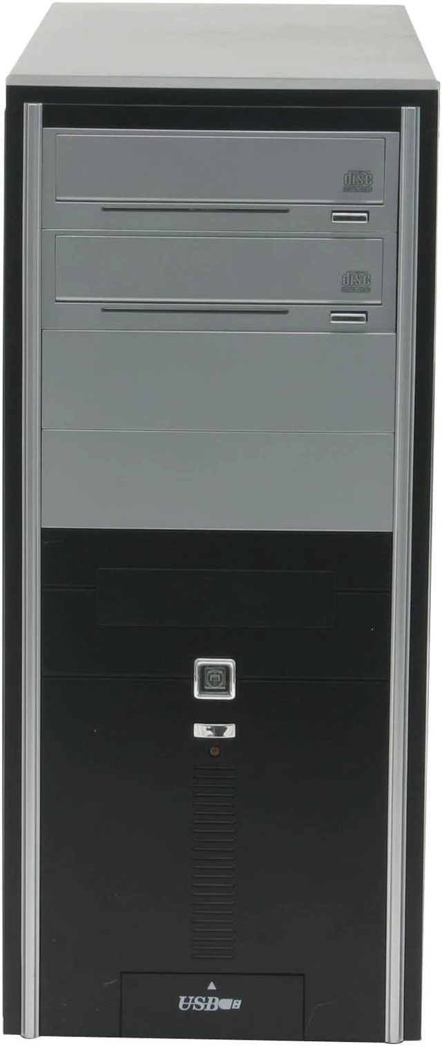 Computer Atrix ATRIX 4in1 Combo CSCI-L8003-C43 Black/Silver Computer Case - Newegg.com