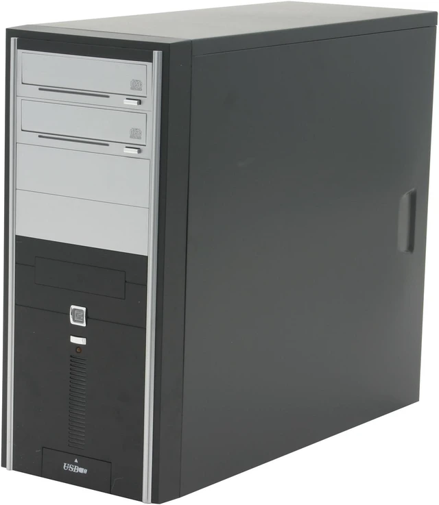 Computer Atrix ATRIX 4in1 Combo CSCI-L8003-C43 Black/Silver Computer Case - Newegg.com