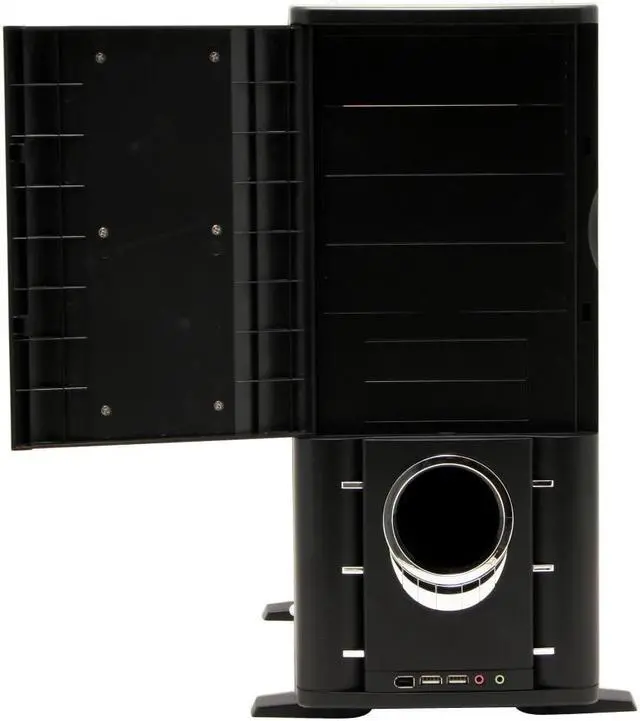 Alt view image 4 of 12 - ATRIX CSCI-A9003-C4 Black SECC steel ATX Mid Tower Computer Case