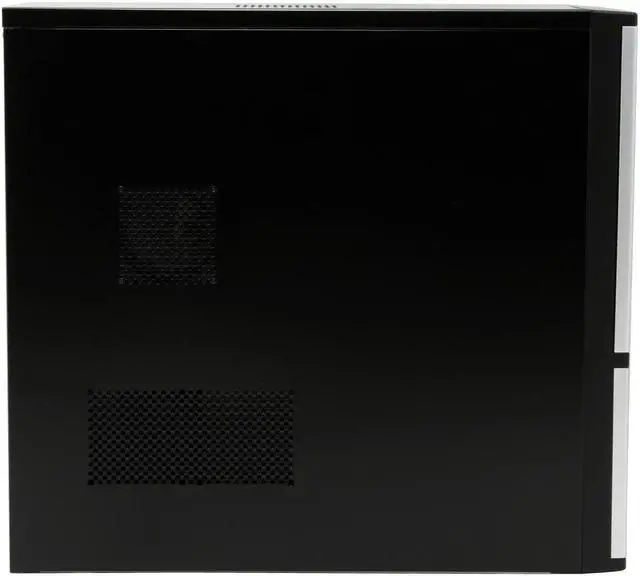 Alt view image 5 of 11 - ATRIX CSCI-C8040-C43 Black/Silver SECC steel ATX Mid Tower Computer Case 480W Power Supply