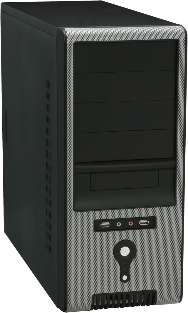 Computer Atrix ATRIX CSCI-L8083-C43 Black / Silver Computer Case - Newegg.com