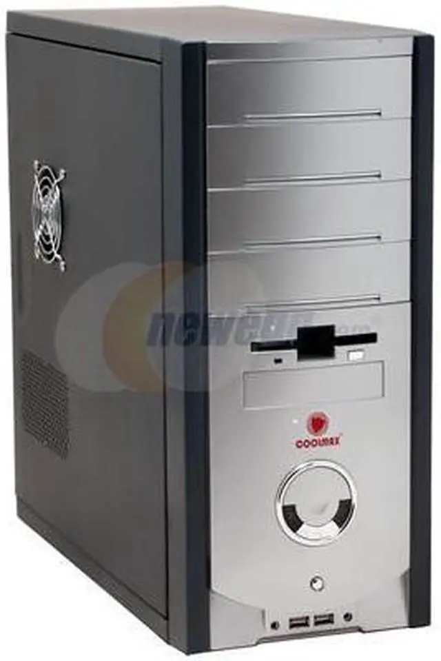 Main image of COOLMAX CV-580-Gray Gray 0.6mm Steel/ ABS ATX Mid Tower Computer Case