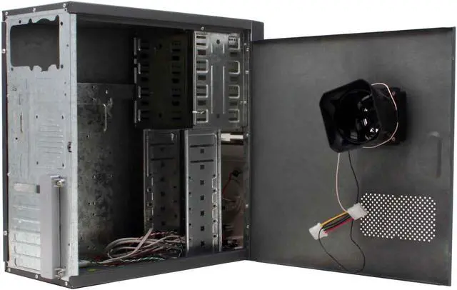 Alt view image 7 of 12 - COOLMAX CV-580-Gray Gray 0.6mm Steel/ ABS ATX Mid Tower Computer Case