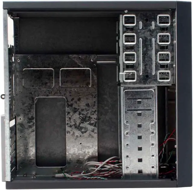 Alt view image 8 of 12 - COOLMAX CV-580-Gray Gray 0.6mm Steel/ ABS ATX Mid Tower Computer Case