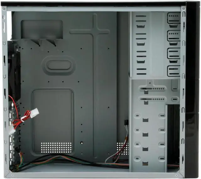 Alt view image 7 of 13 - COOLMAX CS-480-Black W/O PSU Black Steel / Plastic ATX Mid Tower Computer Case