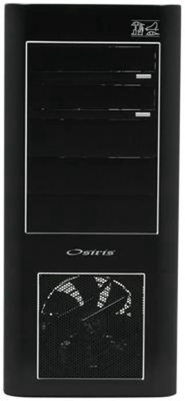 Alt view image 2 of 12 - HIPER OSIRIS HTC-1K514 Black 6063 T5 Alloy ATX Mid Tower Computer Case
