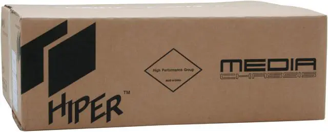 Alt view image 16 of 16 - HIPER HMC-2K53A-A0 Micro ATX Media Center / HTPC Case