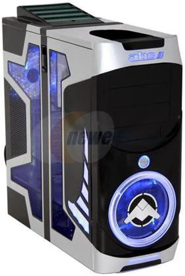 Main image of ABS Nighthawk Silver/ Black Aluminum ATX Mid Tower Computer Case