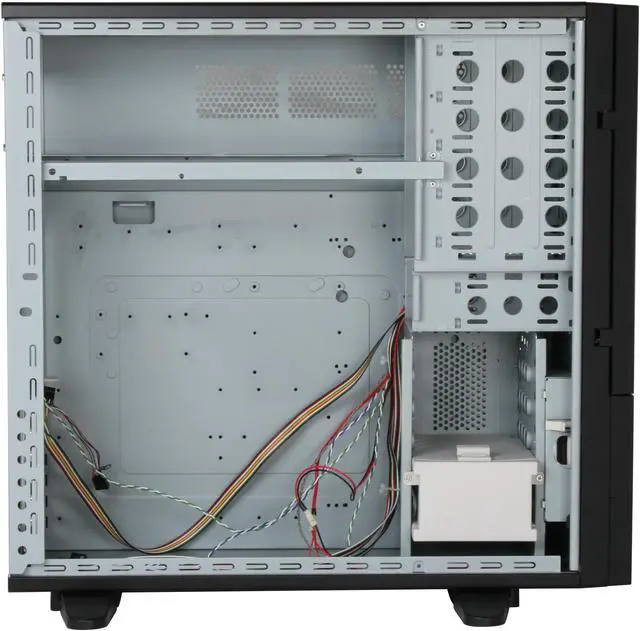 Alt view image 8 of 13 - ABS Aplus ABS-CS-Monolith Black SECC Steel ATX Full Tower Computer Case