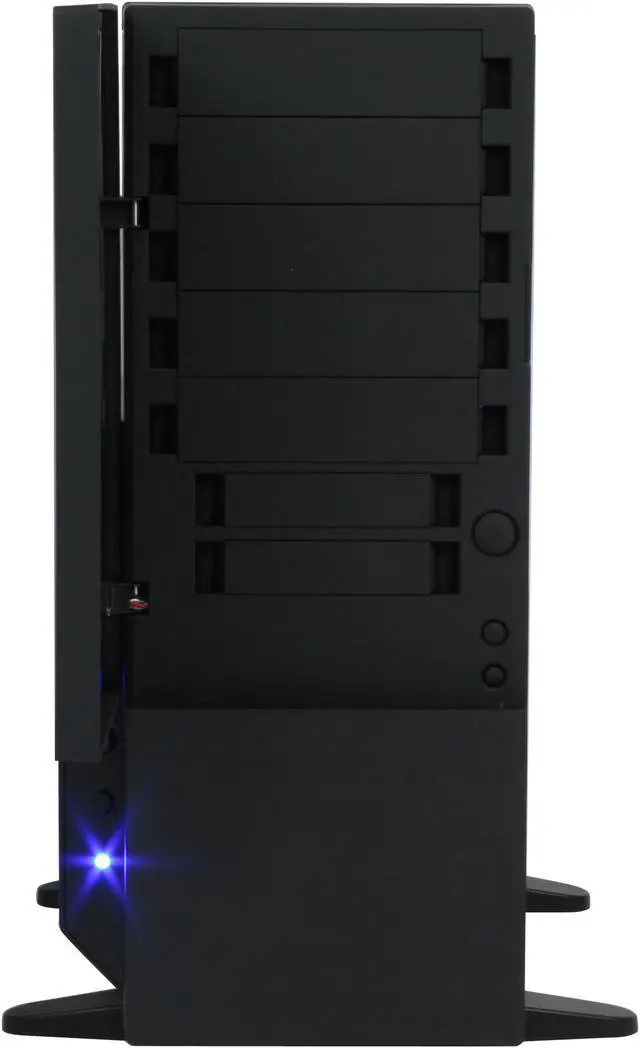 Alt view image 4 of 13 - ABS Aplus ABS-CS-Monolith Black SECC Steel ATX Full Tower Computer Case