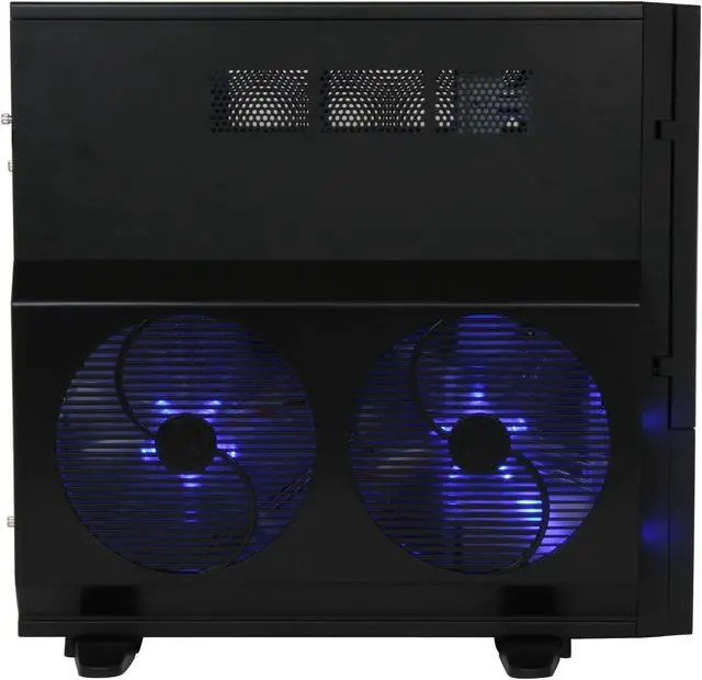 Alt view image 5 of 13 - ABS Aplus ABS-CS-Monolith Black SECC Steel ATX Full Tower Computer Case