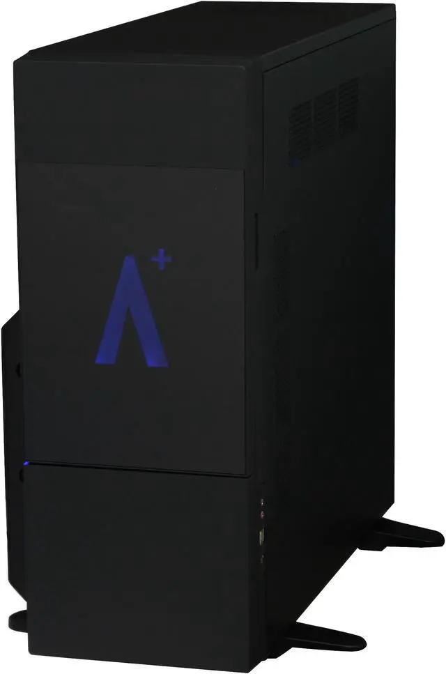 Alt view image 3 of 13 - ABS Aplus ABS-CS-Monolith Black SECC Steel ATX Full Tower Computer Case