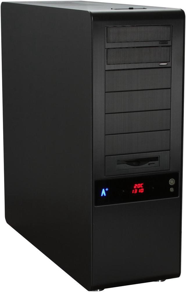 Main image of ABS Aplus ABS-Black Pearl Black Aluminum ATX Full Tower Computer Case