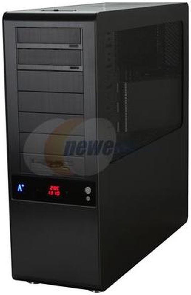 Alt view image 3 of 11 - ABS Aplus ABS-Black Pearl Black Aluminum ATX Full Tower Computer Case