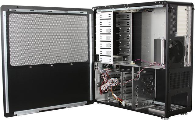 Alt view image 5 of 11 - ABS Aplus ABS-Black Pearl Black Aluminum ATX Full Tower Computer Case