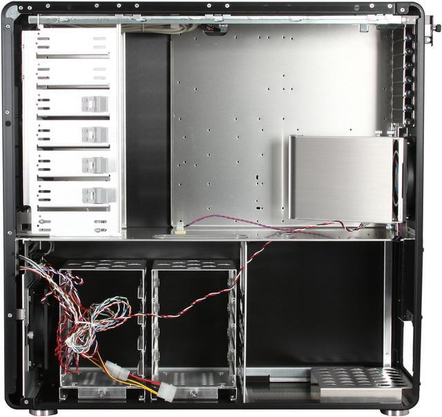Alt view image 7 of 11 - ABS Aplus ABS-Black Pearl Black Aluminum ATX Full Tower Computer Case