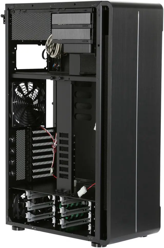 Alt view image 7 of 10 - ABS Canyon 695 4 x140mm Fan Multiple Heat Zones Aluminum Super Full Tower Computer Case