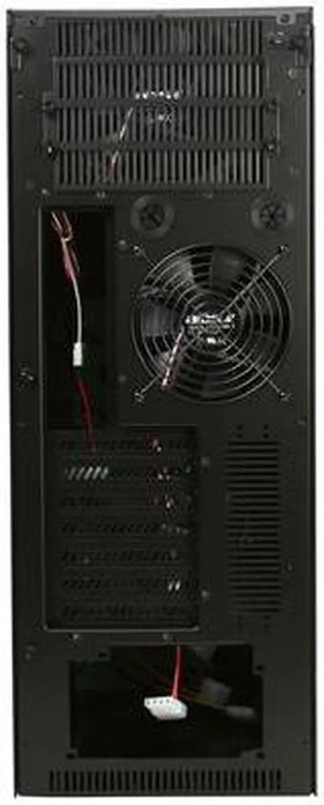 Alt view image 10 of 11 - ABS TIGAS Full Black Anodized Aluminum Super Full Tower Computer Case, Front Access 10x Hot-Swappable SATA/SAS HDD with independent Power Switch