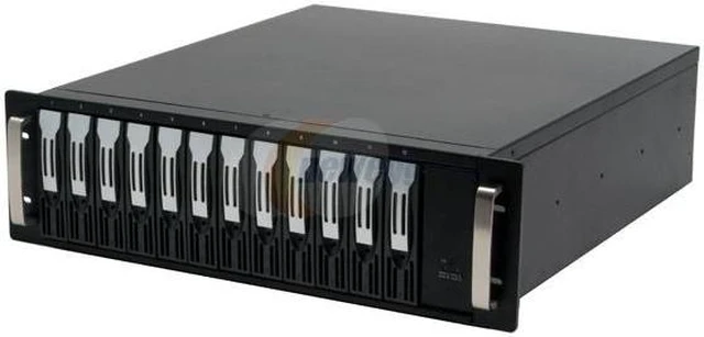 NORCO DS-1200 3U Rackmount USB2.0 Steel Rackmount Hard Drive Storage ...