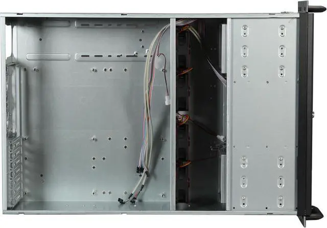 Alt view image 6 of 7 - NORCO RPC-470 Black 4U Rackmount Server Case 3 External 5.25" Drive Bays - OEM