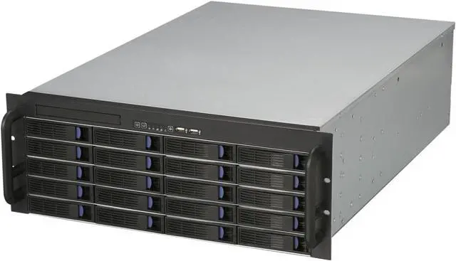Main image of NORCO RPC-4020 4U Rackmount Server Chassis w/ 20 Hot-swappable SATA/SAS Drive Bays