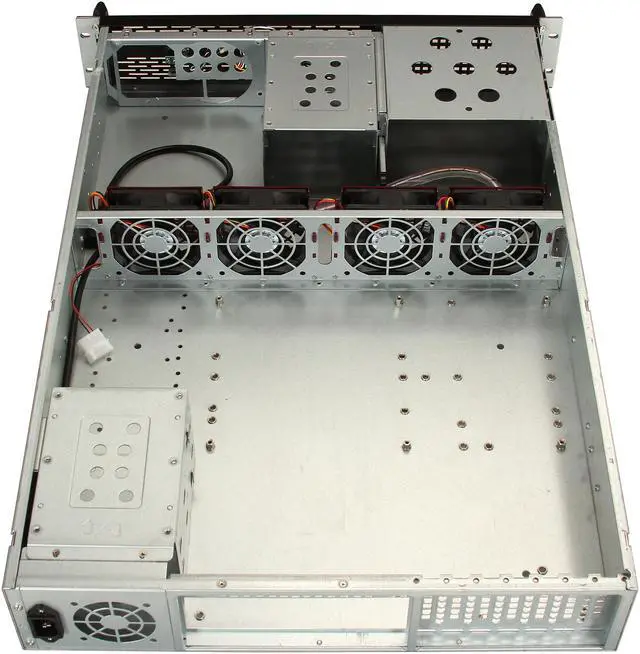 Alt view image 5 of 7 - NORCO RPC-270 Black 2U Rackmount Server Case 2 External 5.25" Drive Bays