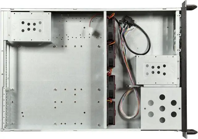 Alt view image 6 of 7 - NORCO RPC-270 Black 2U Rackmount Server Case 2 External 5.25" Drive Bays