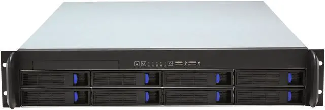 Alt view image 2 of 8 - NORCO RPC-2008 2U Rackmount Server Case