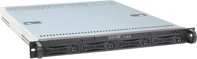 Alt view image 3 of 8 - NORCO RPC-1104 1U Rackmount Server Case - OEM