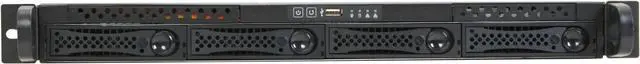Alt view image 2 of 8 - NORCO RPC-1104 1U Rackmount Server Case - OEM