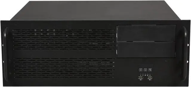 Alt view image 2 of 7 - NORCO RPC-430 Black 4U Rackmount Super Short Depth 15.25" Server Case 6 Internal 3.5" Drive Bays