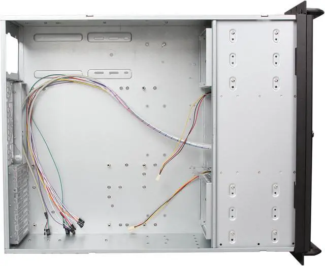 Alt view image 6 of 7 - NORCO RPC-450B Black 4U Rackmount Server Case 3 External 5.25" Drive Bays