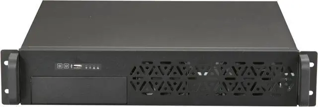 Alt view image 2 of 9 - NORCO RPC-230 2U Rackmount Server Case 1 External 5.25" Drive Bays