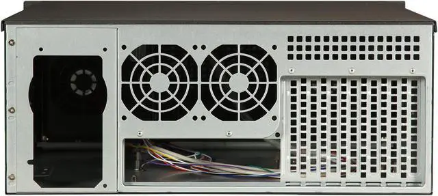 Alt view image 4 of 7 - NORCO RPC-450TH Black 4U Rackmount Server Chassis 3 External 5.25" Drive Bays - OEM